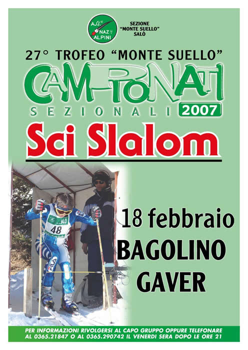 Slalom 2007 - Gaver